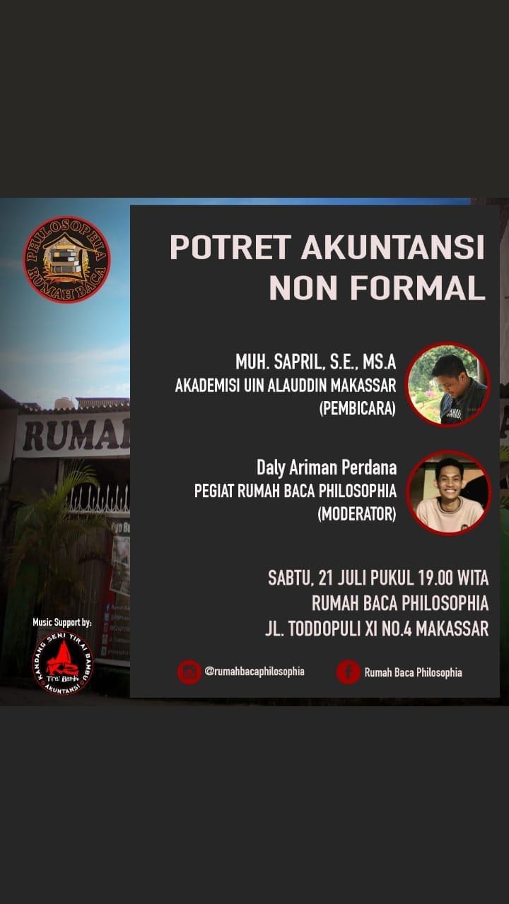 Gambar KSTB Akuntansi Bekerjasama Dengan PRB Gelar Diskusi Potret Akuntansi Non Formal